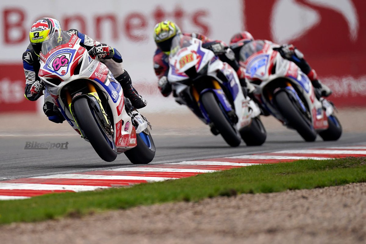 Donington BSB: ‘Big learning curve’ for happy Nesbitt bikesportnews.com/news/news-deta…