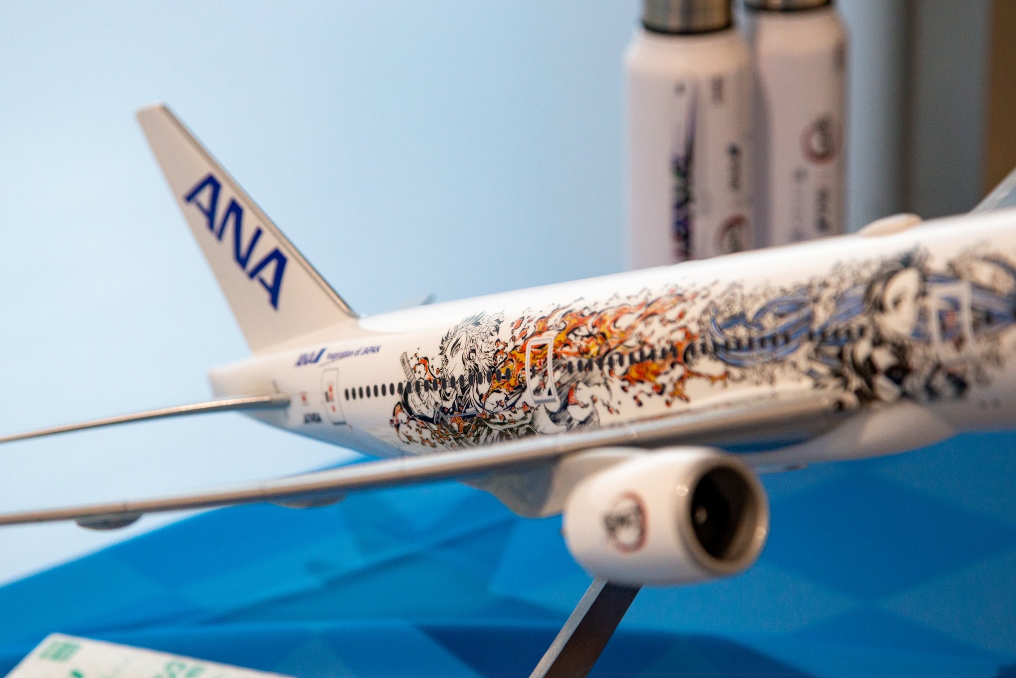 ANA 鬼滅の刃 鬼滅ジェット モデルプレーン 非売品