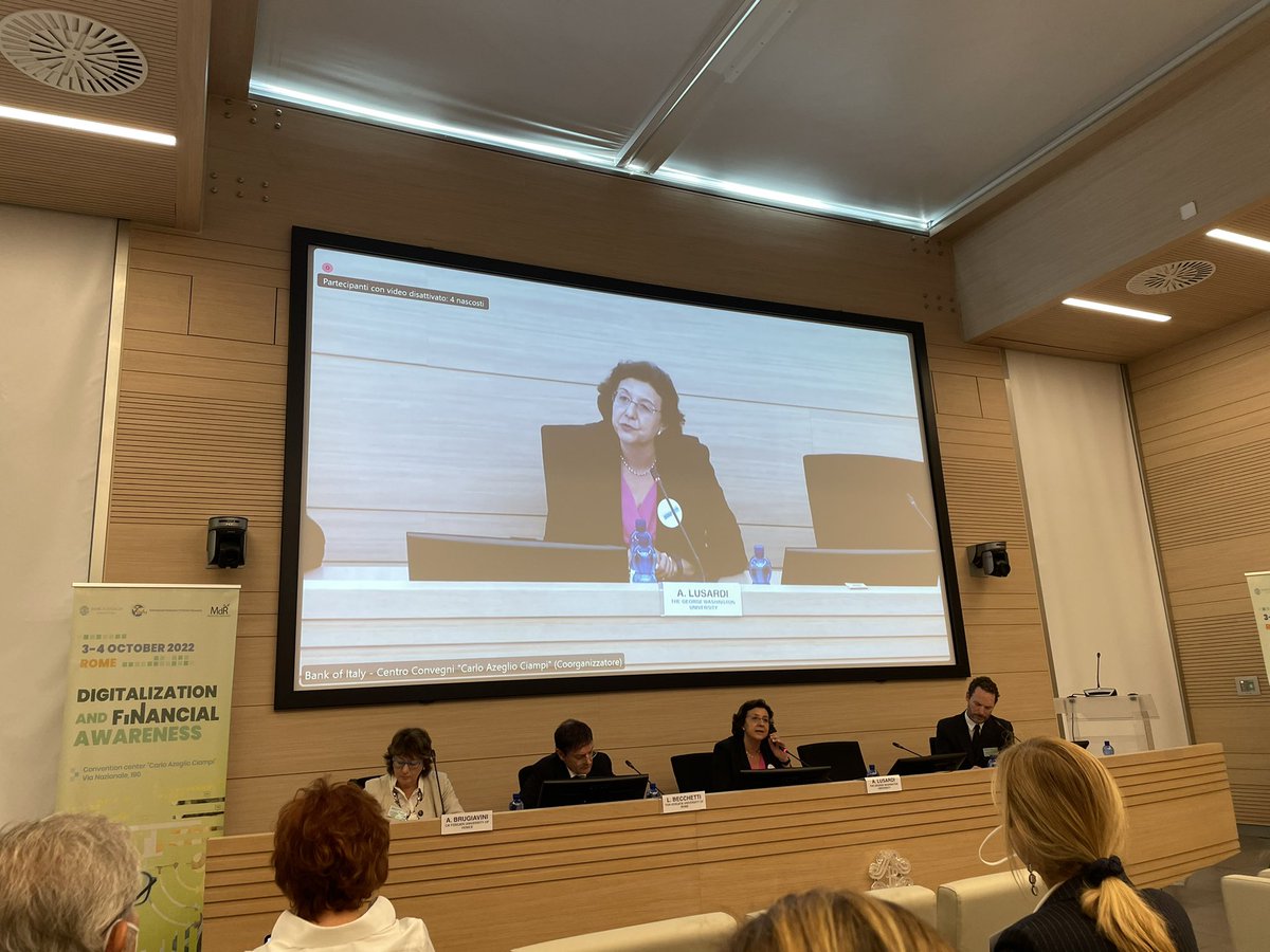 Museums are an extraordinary way to engage the public, also concerning #FinancialLiteracy , says <a href="/Dr_AnnaLusardi/">Annamaria Lusardi</a> <a href="/gwbusiness/">The GW School of Business</a> 
one of the founders  of the International Federation of Finance Museums. Her role in promoting #FinancialLiteracy beyond the academia is amazing.