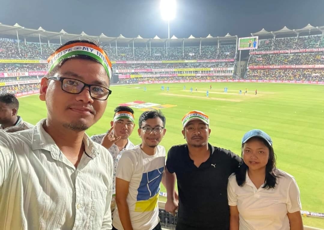 kwmta7's tweet photo. #IndiavsSouthAfrica 
ACA Cricket Stadium, Guwahati 🤘 https://t.co/71PvMf5AFm