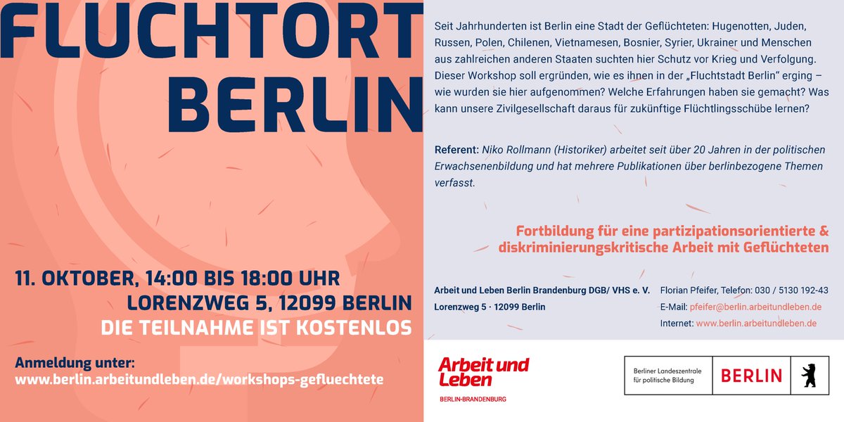 Arbeit und Leben Berlin-Brandenburg DGB/VHS (@aul_bb) on Twitter photo 