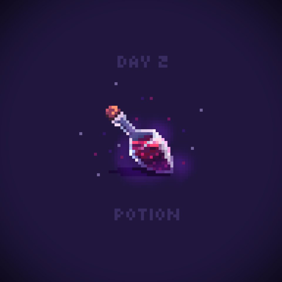 pixelatedsalad's tweet photo. 🎃 Octobit 2022 - Day 2
Potion that lower the chance running into someone you know when taking out the trash.

#octobit #octobit2022 #pixelart #potion https://t.co/4mxQFG9uu5