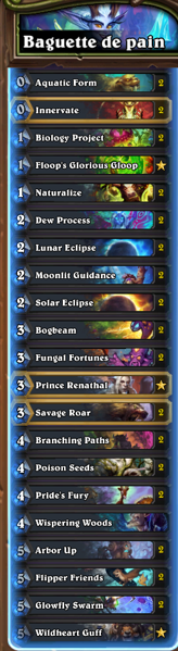MonosBzh's tweet photo. I wanted to improve dew's use and add another way to win, and token's spells were surprisingly good with.
I really think this is better (and more versatile) than classic mill druid.
@neon31HS @glormagic @HSTopDecks https://t.co/P4kzwVAsYW