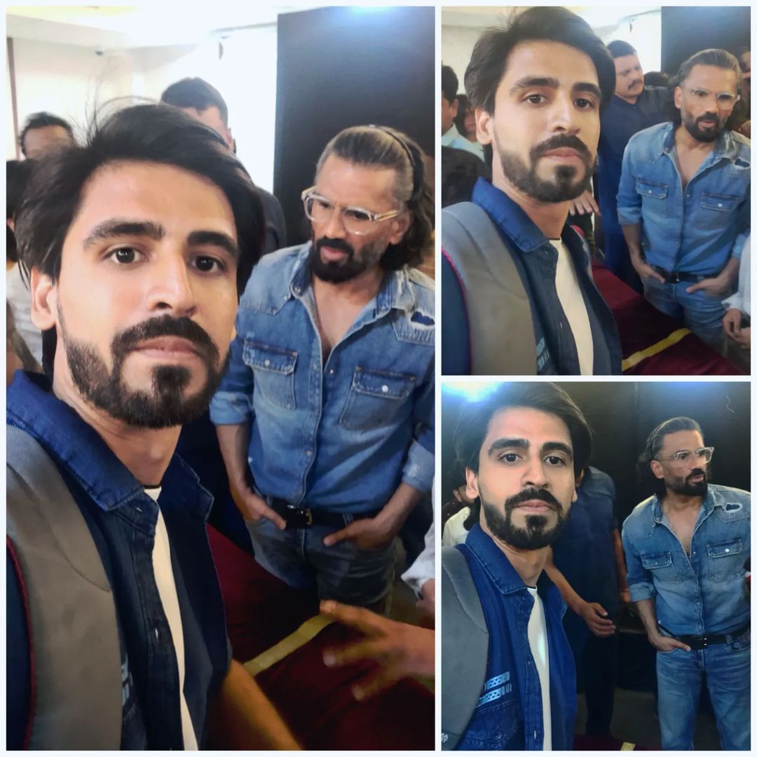 More pics of @SunielVShetty Sir clicked recently...❤️❤️