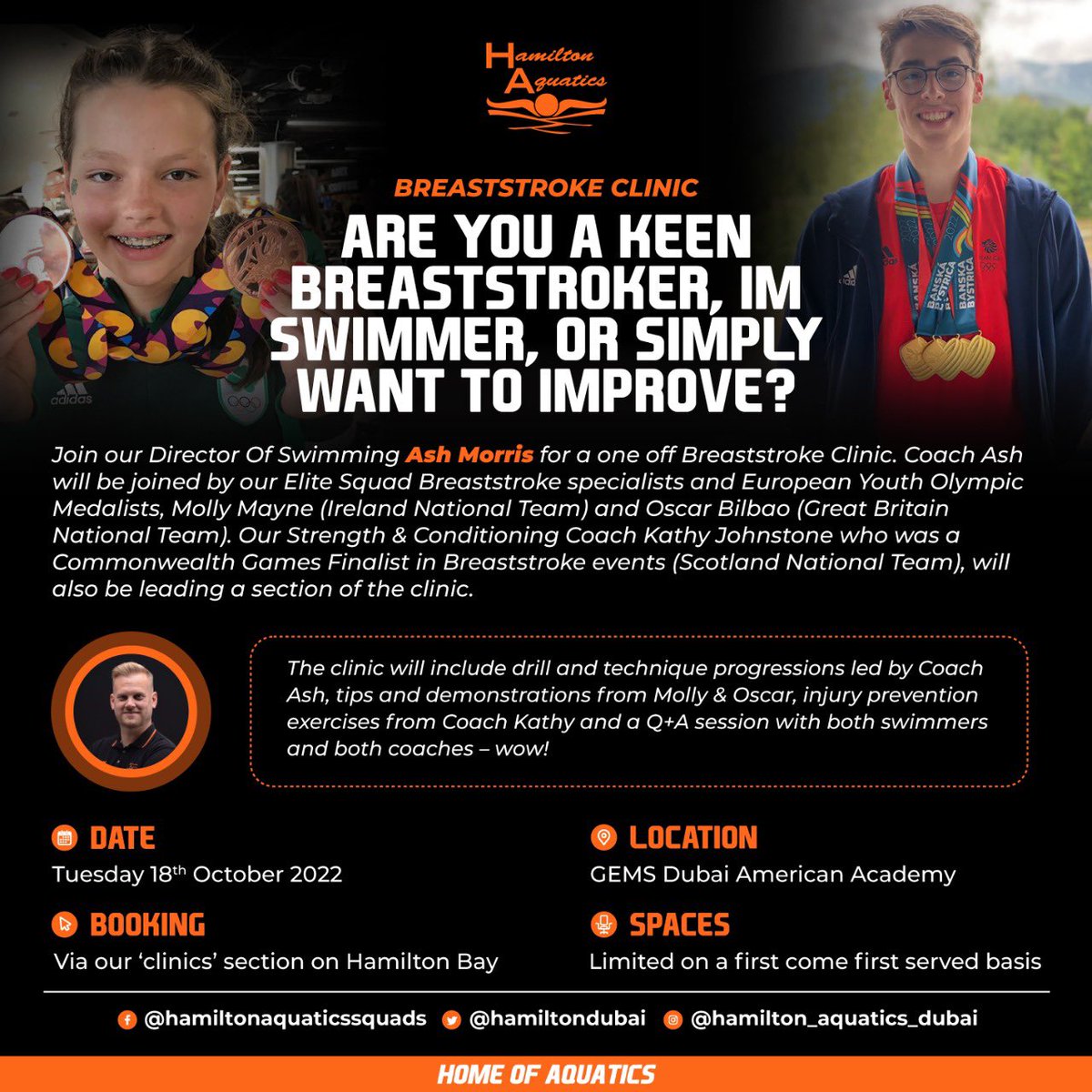 Hamilton Aquatics tweet media