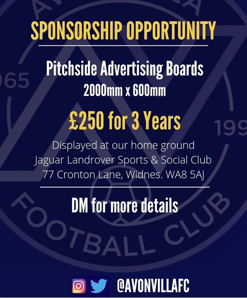 BackInMyDayFC's tweet photo. Anyone looking to promote their business on one of our pitchside boards, we have plenty of space available at our home pitch Jaguar Land Rover Sport &amp; Social Club

Functions on every Friday, Saturday and Sunday as well as the football, so plenty of exposure for your business https://t.co/cVTs6CJsyR