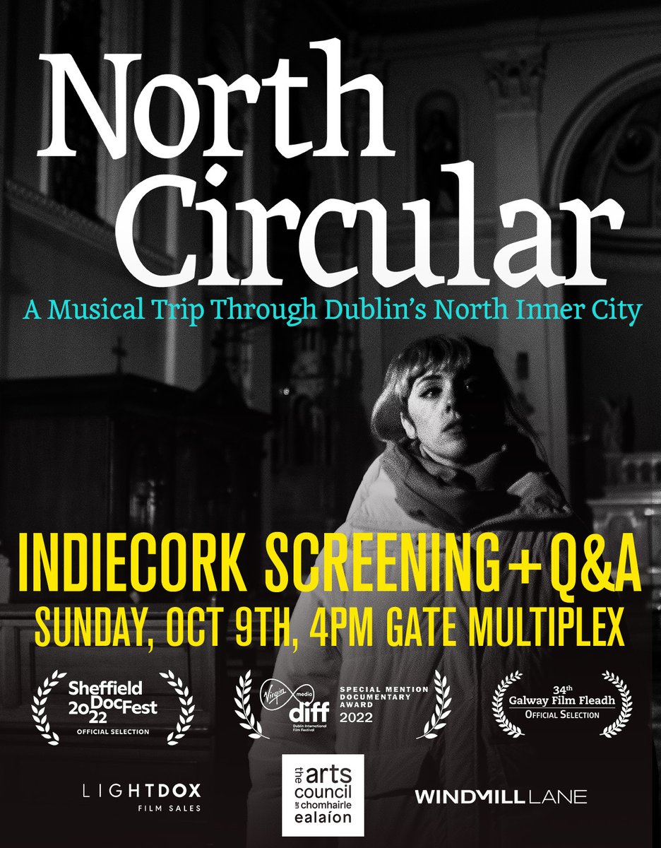 Fresh from our Best Doc award at @LouthFestival - the next screening of #NorthCircular is at @IndieCork this Sunday October 9th, 4pm at @gatecinemas with Q & A with @lukemcmanus - Cork folk please RT @deshocks @StevieGrainger @Lillylatelee gatecork.admit-one.eu/?p=tickets&per…