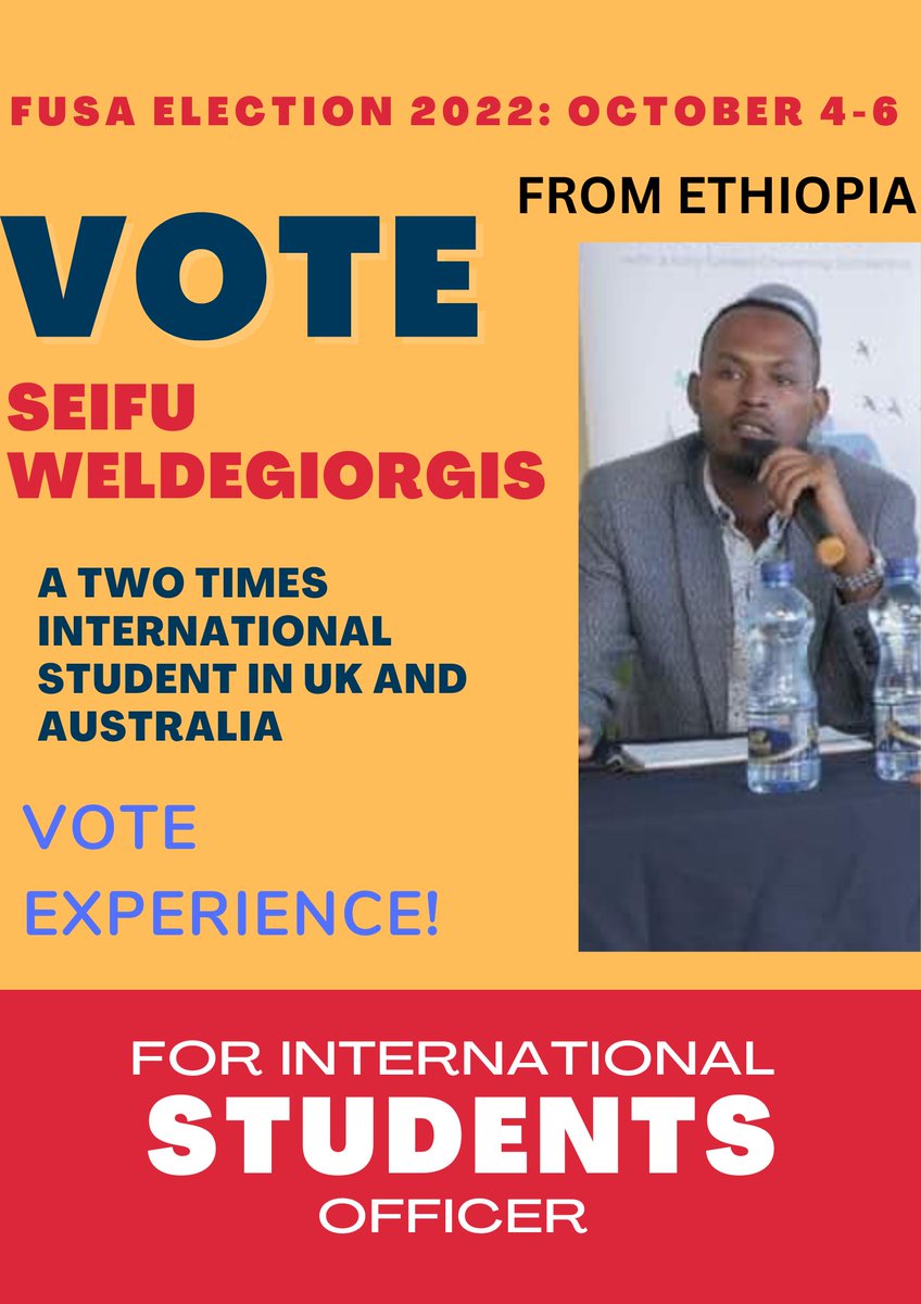 Flinders University Election #fusa