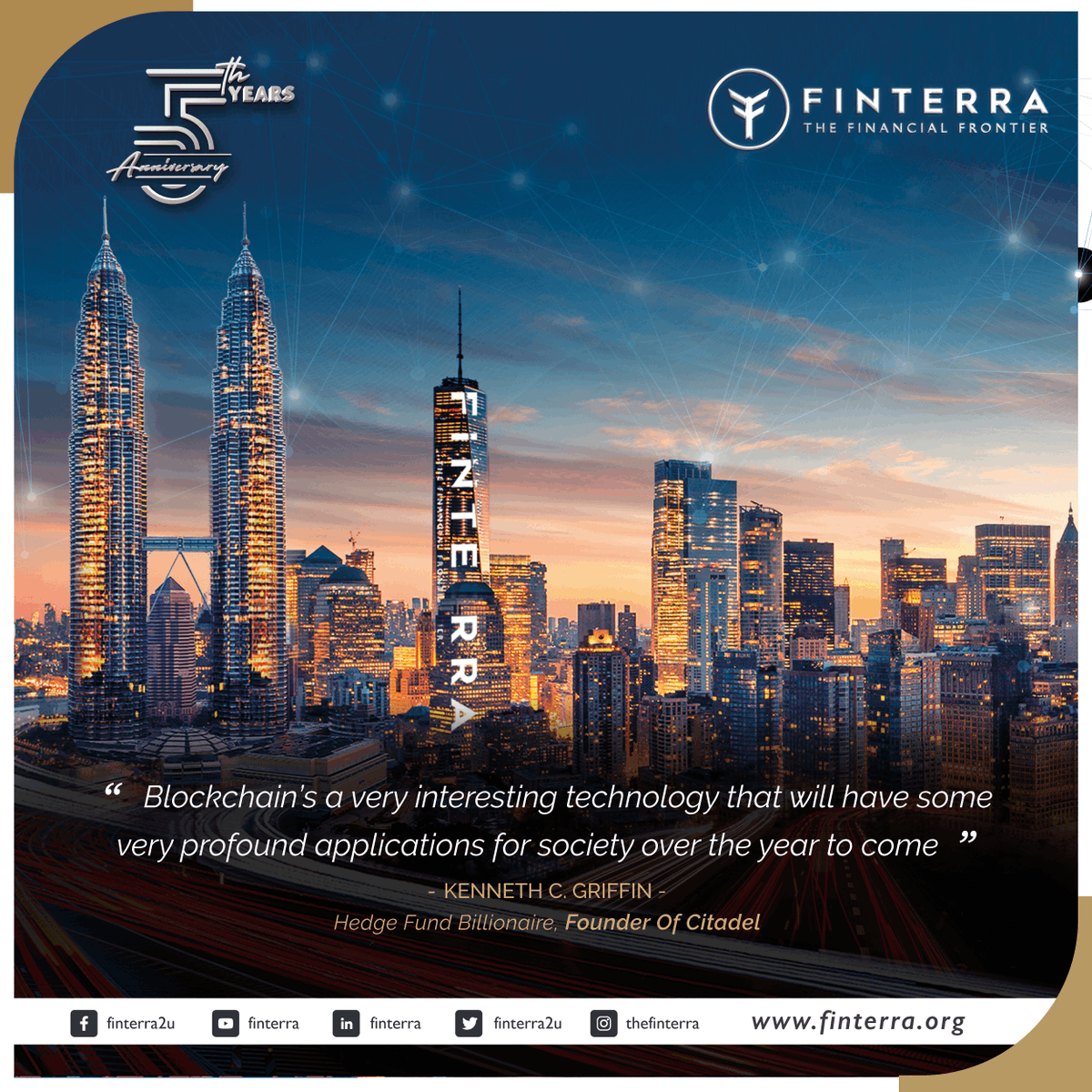 Finterra2u's tweet photo. The true benefits of Blockchain are beginning to show in our daily lives through various applications & platforms. Visit https://t.co/5iM3JEx3TK to learn more on our blockchain solutions
#FINTERRA #SocialSolutionforBlockchain #Fintech #blockchain #islamicfintech #financiafrontier https://t.co/aZHQ83jkz2