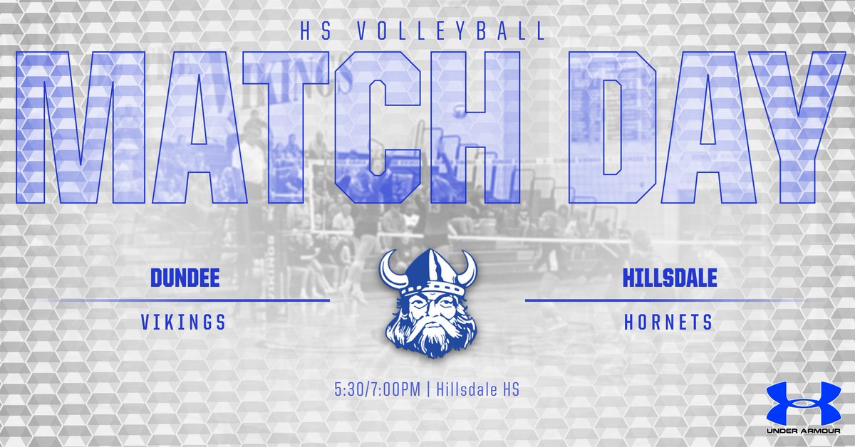 DundeeAthletics's tweet photo. Good luck to HS Volleyball as they travel to Hillsdale today to take on the Hornets! 🏐 https://t.co/y73c3ZkMWv