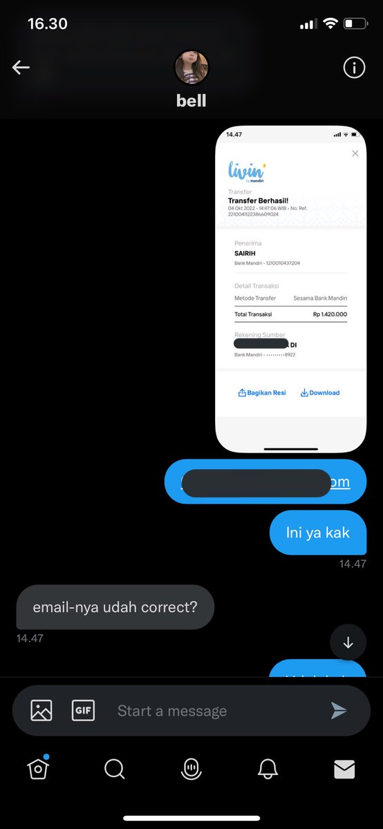 xmxmine's tweet image. HELP RT!! 
‼️ SCAMMER ALERT ‼️

Penipu top up saldo paypal @miawjnugg dari jam 3 tadi sampe sekarang gak di tf saldo paypal nya, gak ikhlas yaaa! Kalau mau di take down ini tolong iktikad baik nya!!!

Tag; tf cv wd wts saldo paypal fnf #zonauang #zonajajan #paypal
