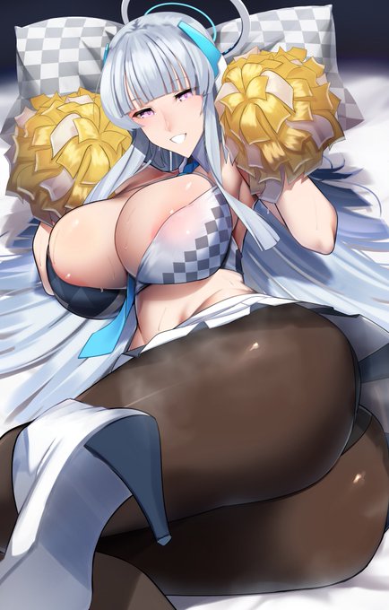 うぅ…ユウカに秘密でチアコス応援してノア…… 