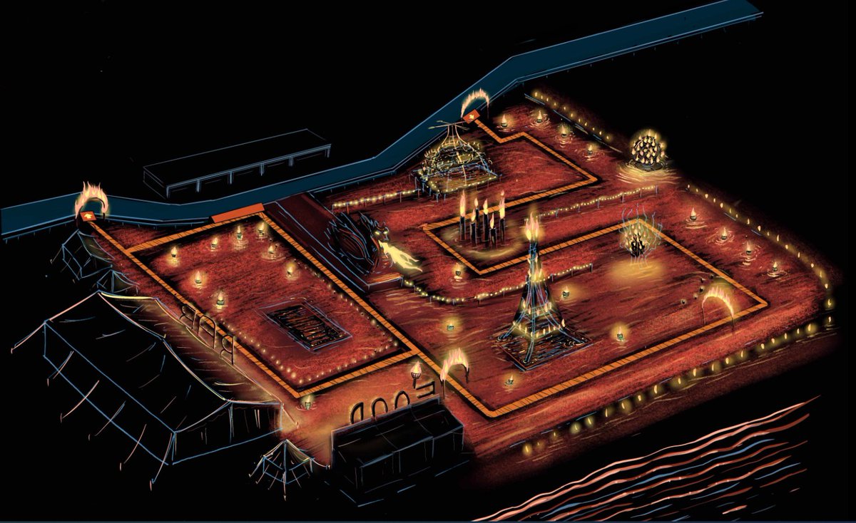 Fire on the Water: Beach Edition lights the way in Great Yarmouth on the 22nd - 29th October.

Get a sneak peak of what's to come exploring our interactive map and book your tickets via our website: outtherearts.org.uk/fire-on-the-wa…

The event space will be fully accessible.