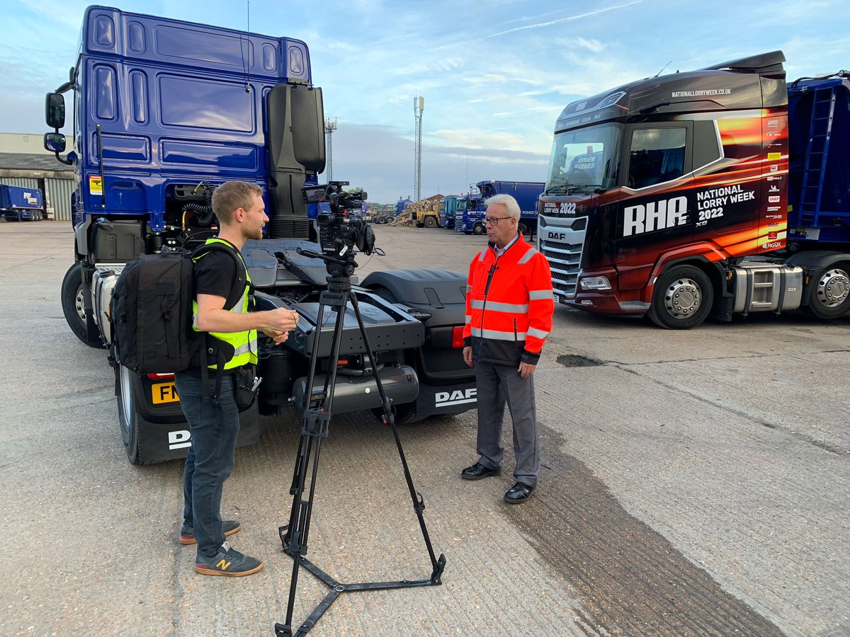 For the first week of our #NationalLorryWeek roadshow, we'll be following the journey of sugar from the field to the supermarket. This morning we're visiting <a href="/RogerWarnes/">RogerWarnesTransport</a> and <a href="/_gebetransport/">GE-BE Transport Ltd.</a> in Kings Lynn to help transport sugar beet to the <a href="/BritishSugar/">British Sugar</a> factory.