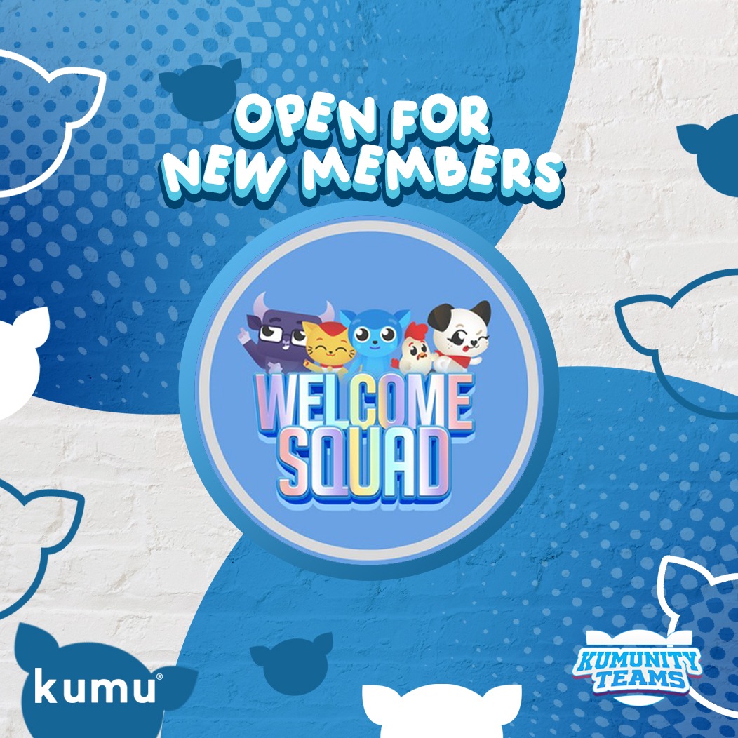 Hello KUMUzen!

Ikaw ba ay newbie at naghahanap ka ng matatambayan at makakausap sa KUMU? I-follow niyo na ang @welcomesquad account para maabangan niyo ang kanilang livestreams! 

I click mo na ang link na ito:app.kumu.ph/welcomesquad dahil sa welcome squad, kasama ka🥰