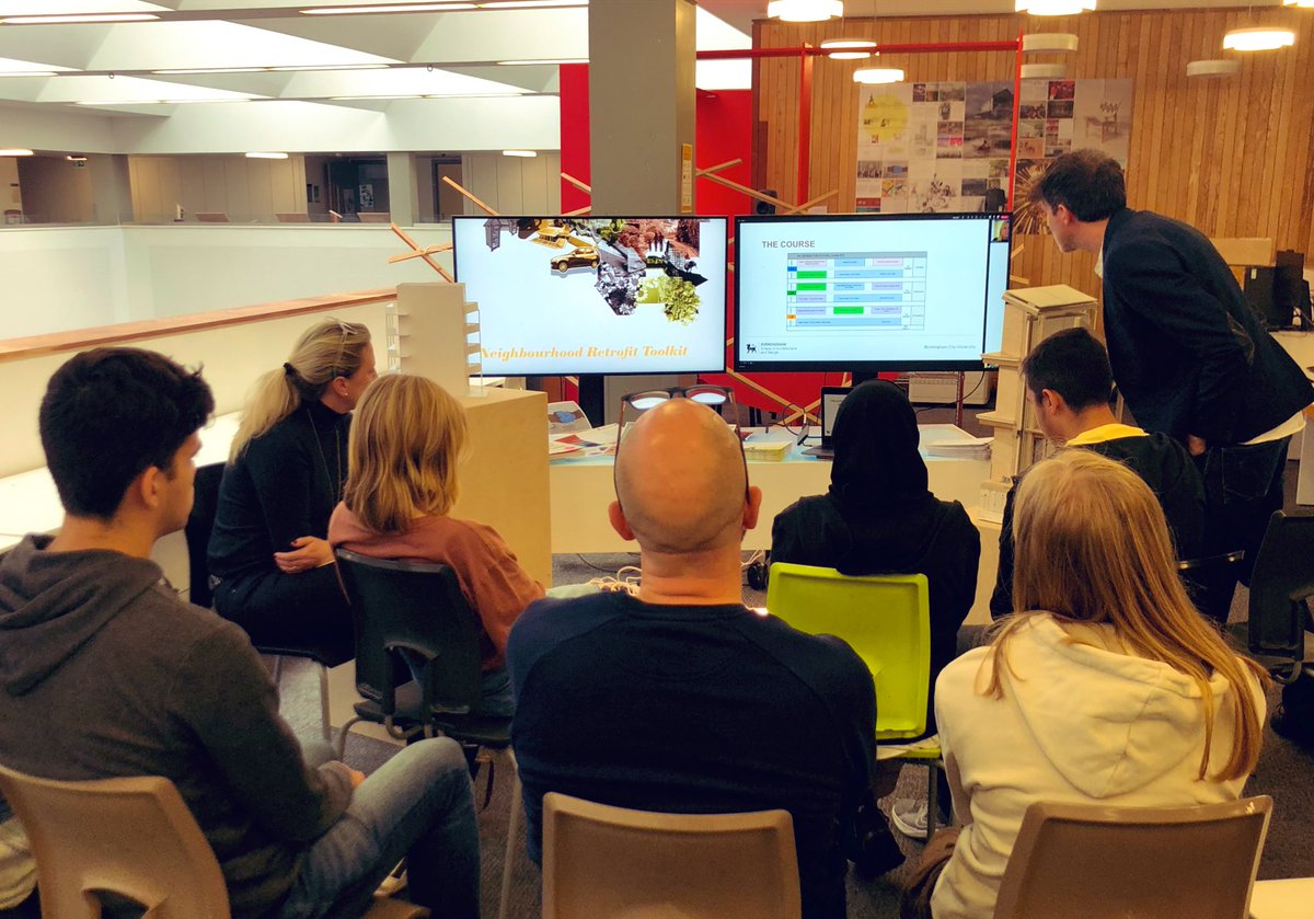 Great to meet potential applicants at <a href="/MyBCU/">Birmingham City University</a> <a href="/BCU_BSoAD/">Birmingham School of Architecture and Design</a> open day on Saturday. Brilliant conversations around the future of sustainable homes &amp; communities and how you can lead the change. If you missed us book for our next open day on 22/10: bcu.ac.uk/student-info/o… <a href="/MOBIEhome/">MOBIE</a>