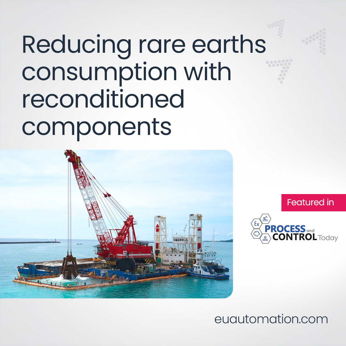 euautomation's tweet photo. Is a green solution to rare earth metals hiding in plain sight? Learn how reconditioned parts can reduce dependence on mining rare earth metals…

https://t.co/udMVakcgD5

#ManufacturingMadePossible https://t.co/vKf2fceXOC
