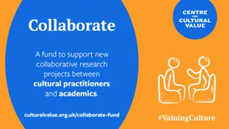 Collaborate. A fund to support new collaborative research projects between cultural practitioners and academics.