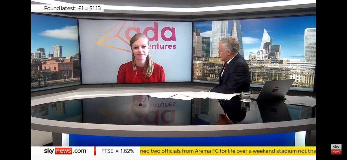📢Big news - today we launch Ada Ventures Fund II and closed on £36m with <a href="/BritishBBank/">British Business Bank</a> <a href="/PlexoCapital/">Plexo Capital</a> &amp; many more. 

I spoke to @IanKingSky about Ada's mission to invest in breakthrough ideas for the hardest problems we face. 

Read more: checkwarner.medium.com/announcing-ada… 

🚀