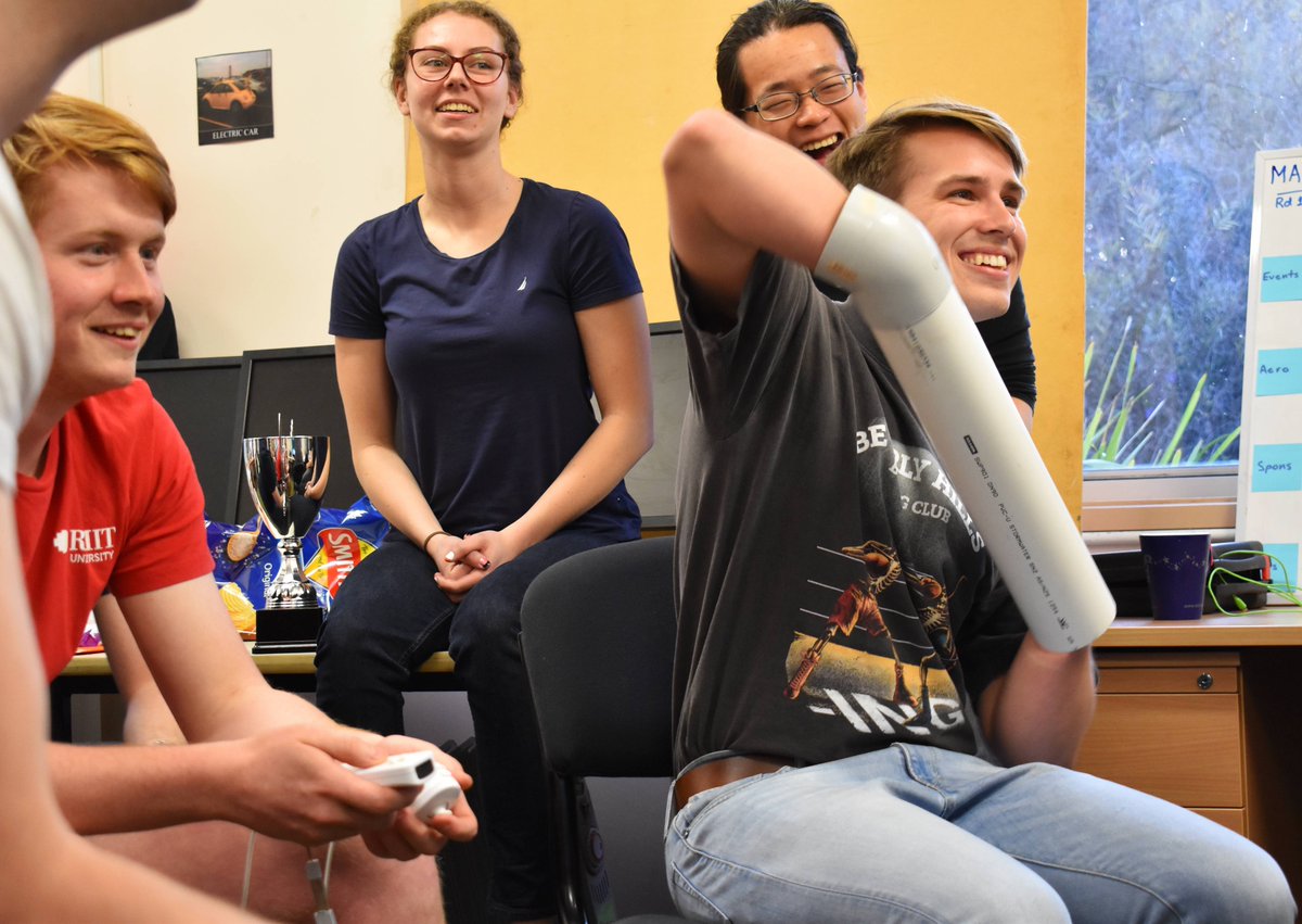 SolarRacingANU's tweet photo. Some photos from our Mario Kart tournament on Sunday! All of the teams made a fantastic effort, with the Software team winning the finals! 🚗
#anusolarracing #mariokarttournament #pathadaroughday https://t.co/uKuTO3RAUv
