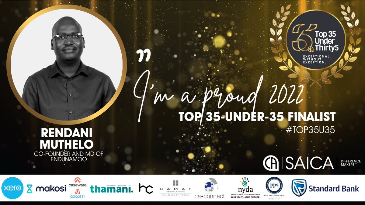 I am honoured & grateful for the recognition. This one is not only for me but for the family and friends that supported us from Day 1 to date. I thank the super team and the candidates that continue to entrust us with their dreams. •#excellence&empowerment #top35u35#Saica