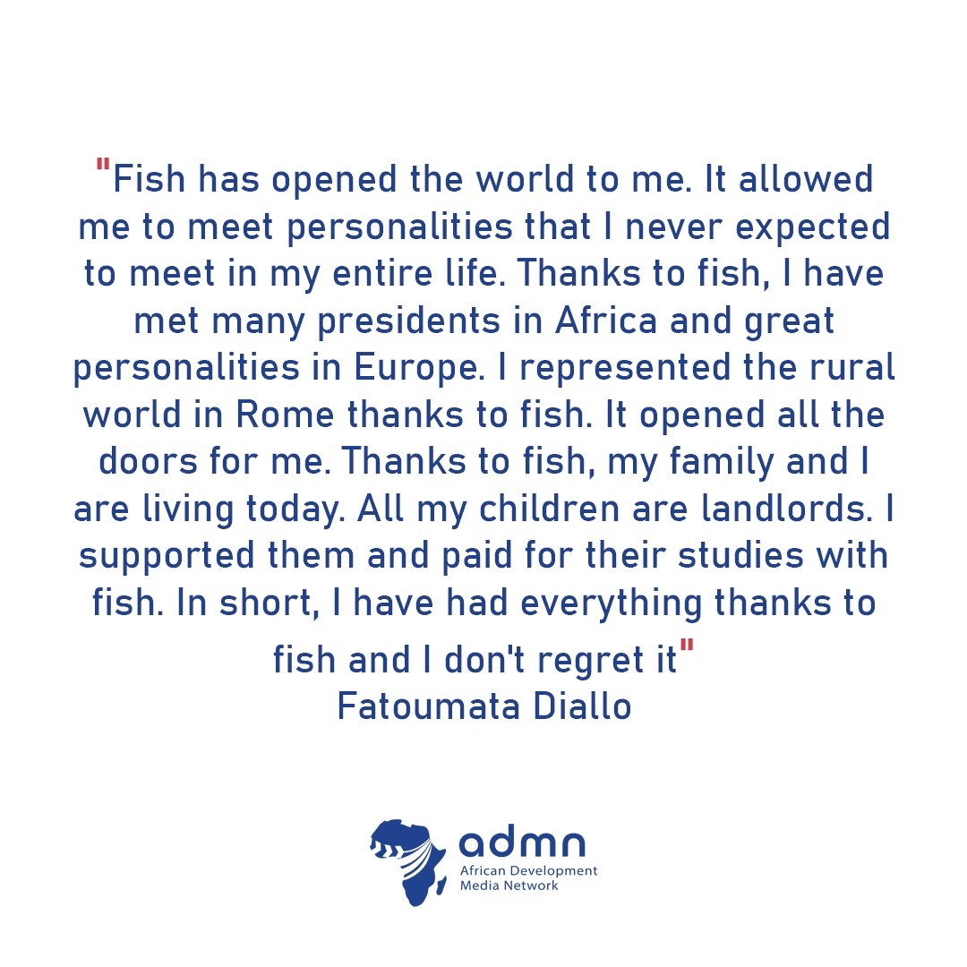 ADMNpress's tweet photo. Fatoumata, a #womenentrepreneur fights the challenges of fishing in Mali and initiates her company to support fishers. "We started to organize them into associations so that they could speak with one voice, express themselves and defend their interests”
https://t.co/4mPUjjTSWE https://t.co/lT7RPKNmua