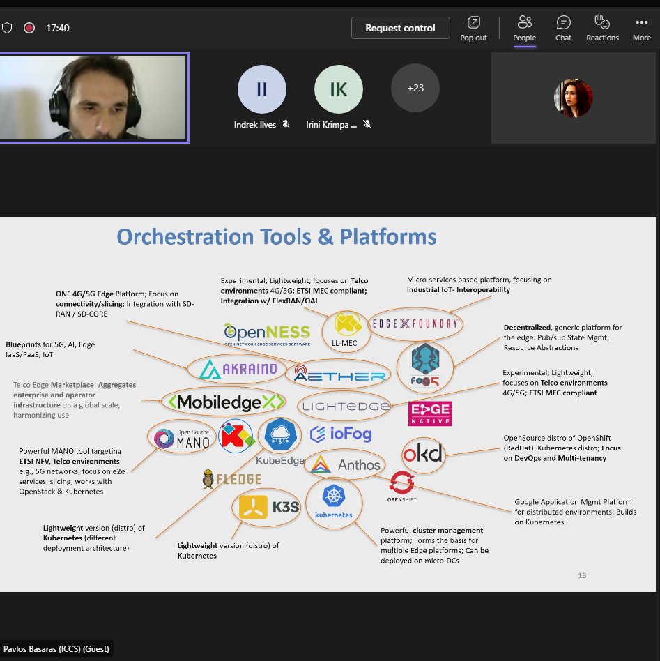 📣<a href="/SEAbility_Ltd/">SEAbility</a> is now attending👩‍💻the 2⃣nd Workshop of #AthensLivingLab Local Stakeholders👥 Event as part of #5GLOGINNOV📡&amp; #ALICEetp 🛣️Collaborative🫂Innovation Day❕ 
Comprehensive presentation by #PavlosBasaras from <a href="/ISENSE_GROUP/">I-SENSE GROUP/ ICCS</a>