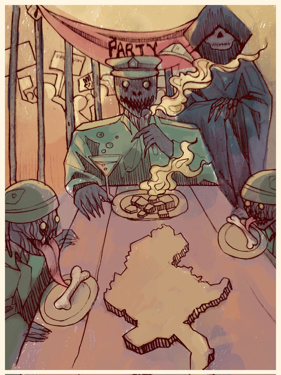 Day 4: Party
#Revotober 
#inktober2022