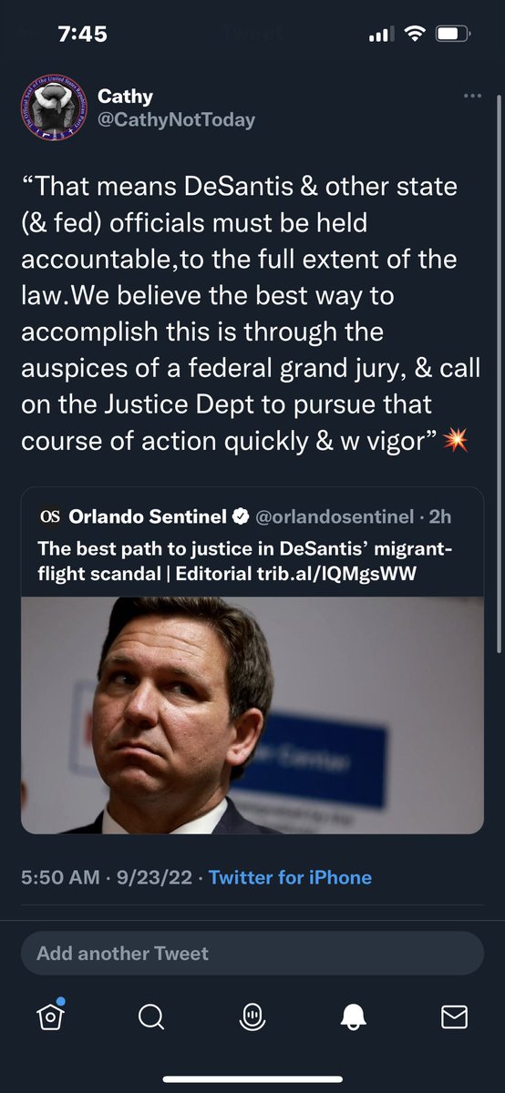 MarilynRautenb1's tweet photo. @GovRonDeSantis #ronjohnsonisaliar
#rondesantisfailedflorida
#rondesantisisanopportunist
#RonDeSantisisadictator https://t.co/cSvUb1hpzK