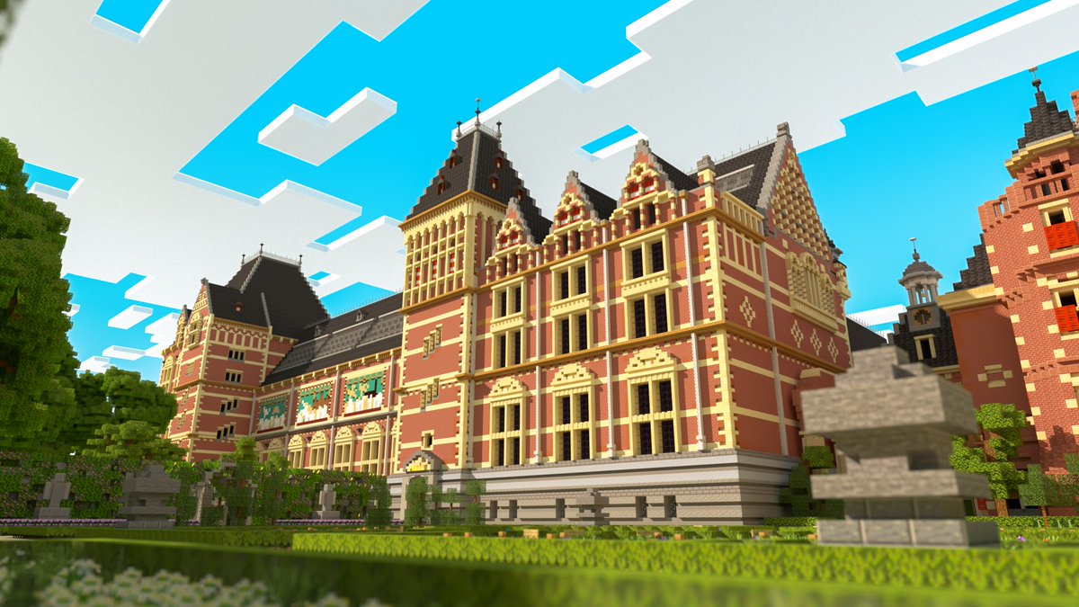 We built the Rijksmuseum in #Minecraft for an upcoming Minecraft world. 

<a href="/rijksmuseum/">Rijksmuseum</a>