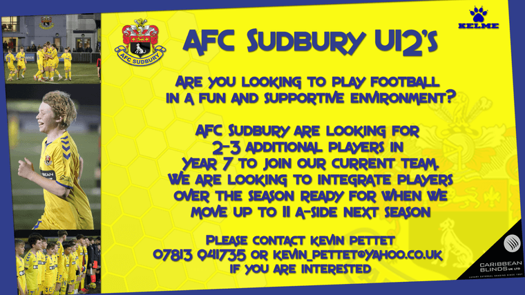 AFC Sudbury U12's
afcsudbury.co.uk/news/afc-sudbu…