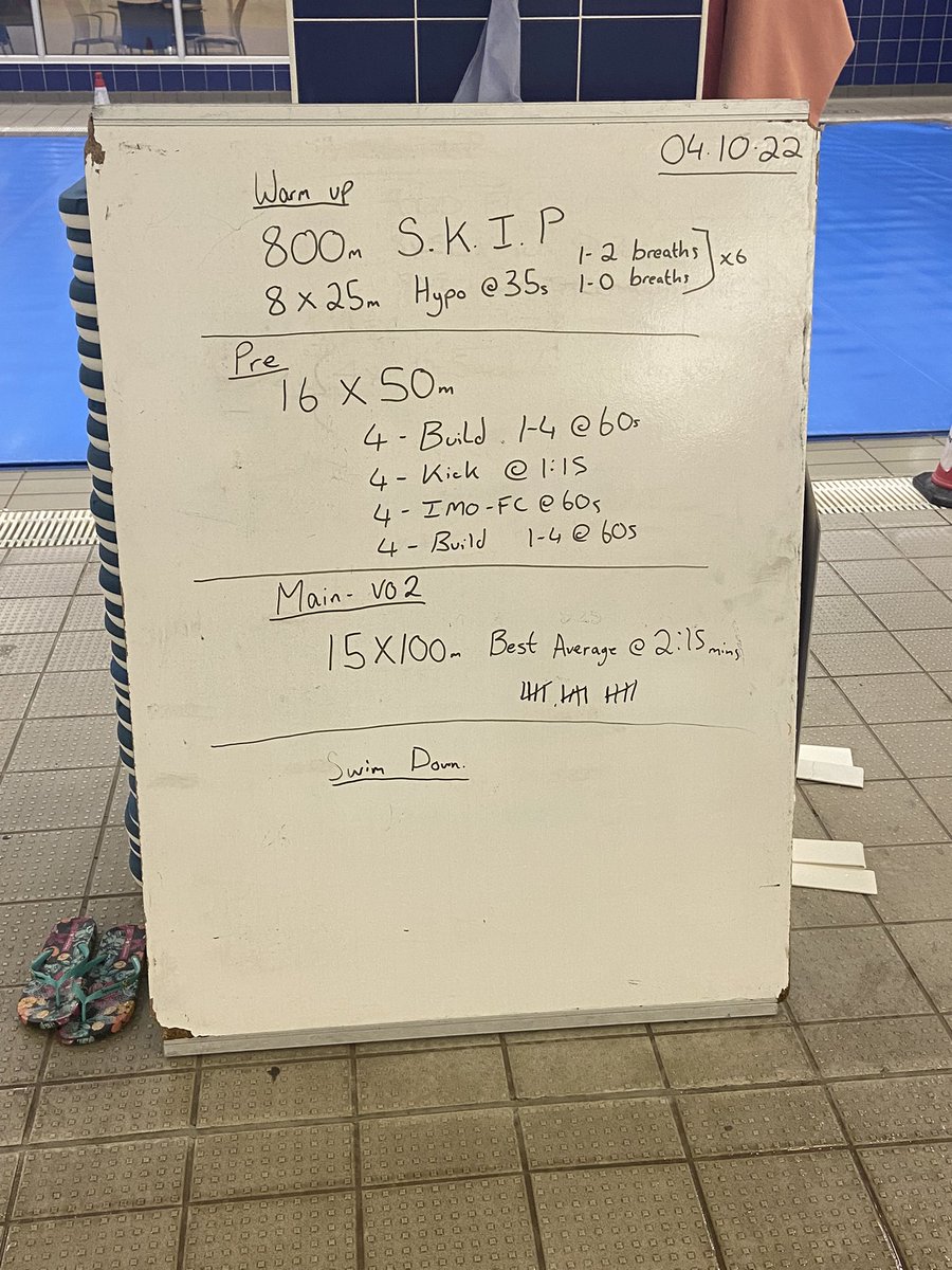 LukePSwimCoach's tweet photo. First V02 session of the season for our Seniors. Big efforts all round. @swimbridgend https://t.co/a2Bzd9DEnD