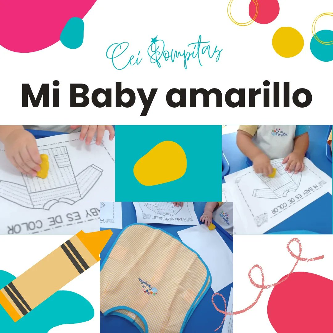 CPompitas's tweet photo. 🟡Mi Baby es amarillo🟡
Hoy os compartimos esta actividad tan chula que realizamos en nuestro periodo de adaptación.Pintamos nuestro baby de la escuela y nos quedo precioso.
Equipo Pompitas.
#ceipompitas #pompitas #educación #EducaciónInfantil https://t.co/W2llgLUGb1