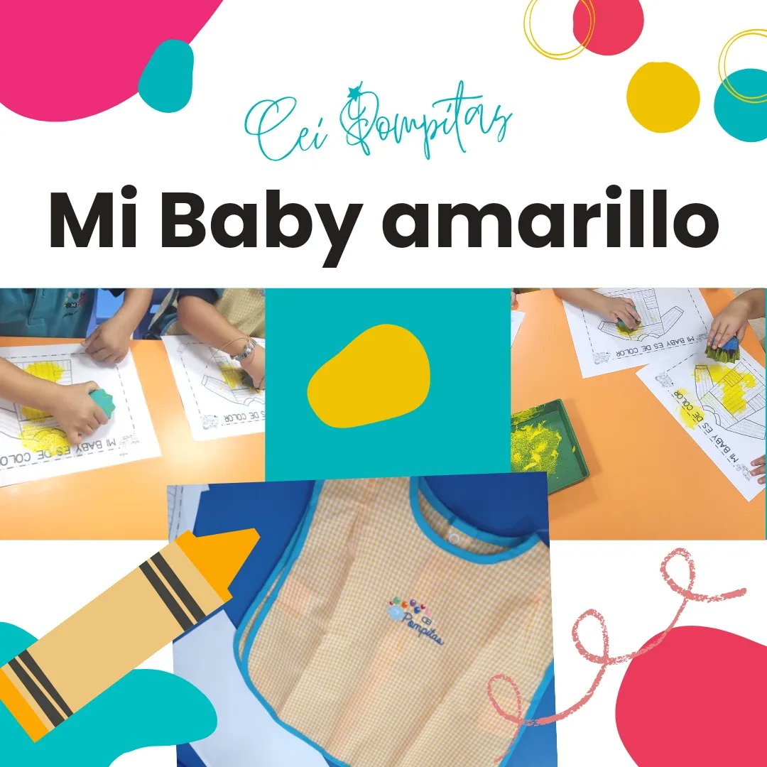 CPompitas's tweet photo. 🟡Mi Baby es amarillo🟡
Hoy os compartimos esta actividad tan chula que realizamos en nuestro periodo de adaptación.Pintamos nuestro baby de la escuela y nos quedo precioso.
Equipo Pompitas.
#ceipompitas #pompitas #educación #EducaciónInfantil https://t.co/W2llgLUGb1