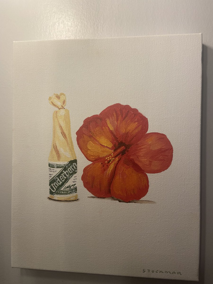 Late Bday Present. #underberg