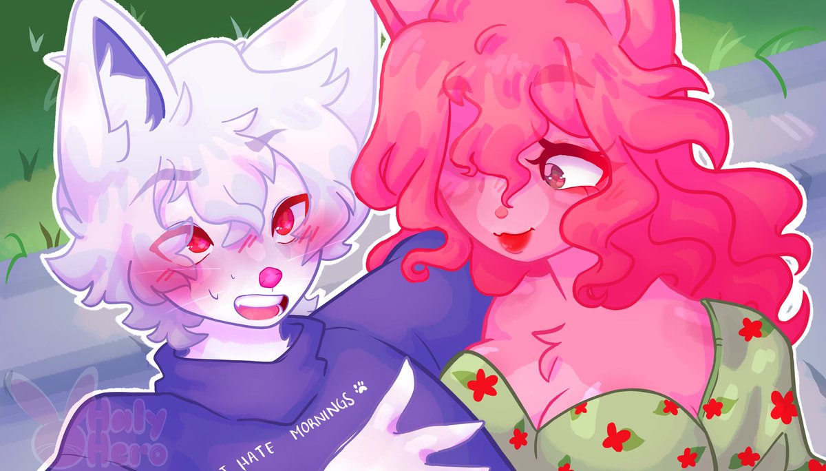 HALYuwu's tweet photo. I'm half back, too much university xD 💀
But I always come back, I just wait for the holidays🌸
-🐰🌸
#Art #DigitalArt #Draw #Oc #Dibujo #Haly #Bunny #Art #dibujorapido #drawing #Commission #opencommissions #pink #Hero #Furry #Artfurry #furryart https://t.co/8gFlgZ2uv1