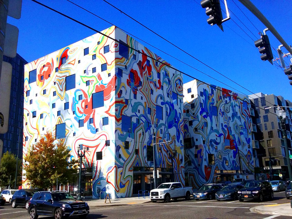 Silk Dharma on Twitter "Wonderful building in downtown Portland"