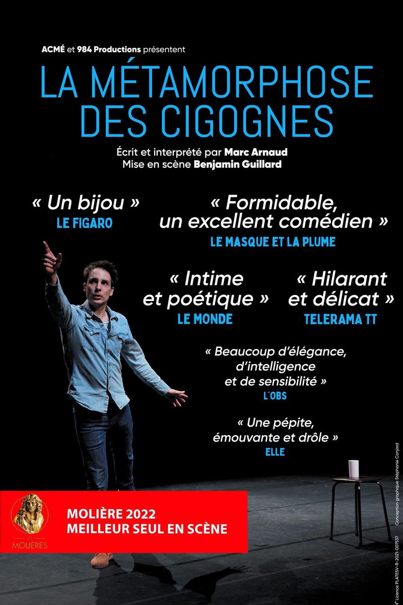 GDelpal's tweet photo. C’est ce soir. #spectacle#sortir#cesson-sévigné#rennes#Molieres https://t.co/aJqbtiZSfe
