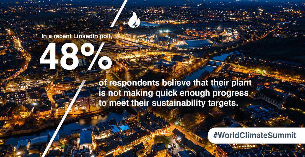 We recently held a LinkedIn poll to find out whether respondents felt the pace of change was quick enough in their plant to meet #sustainability targets, many were unsure. Find out more about how we are turning commitments into action here: ' spiraxsarco.com/about-us/world…