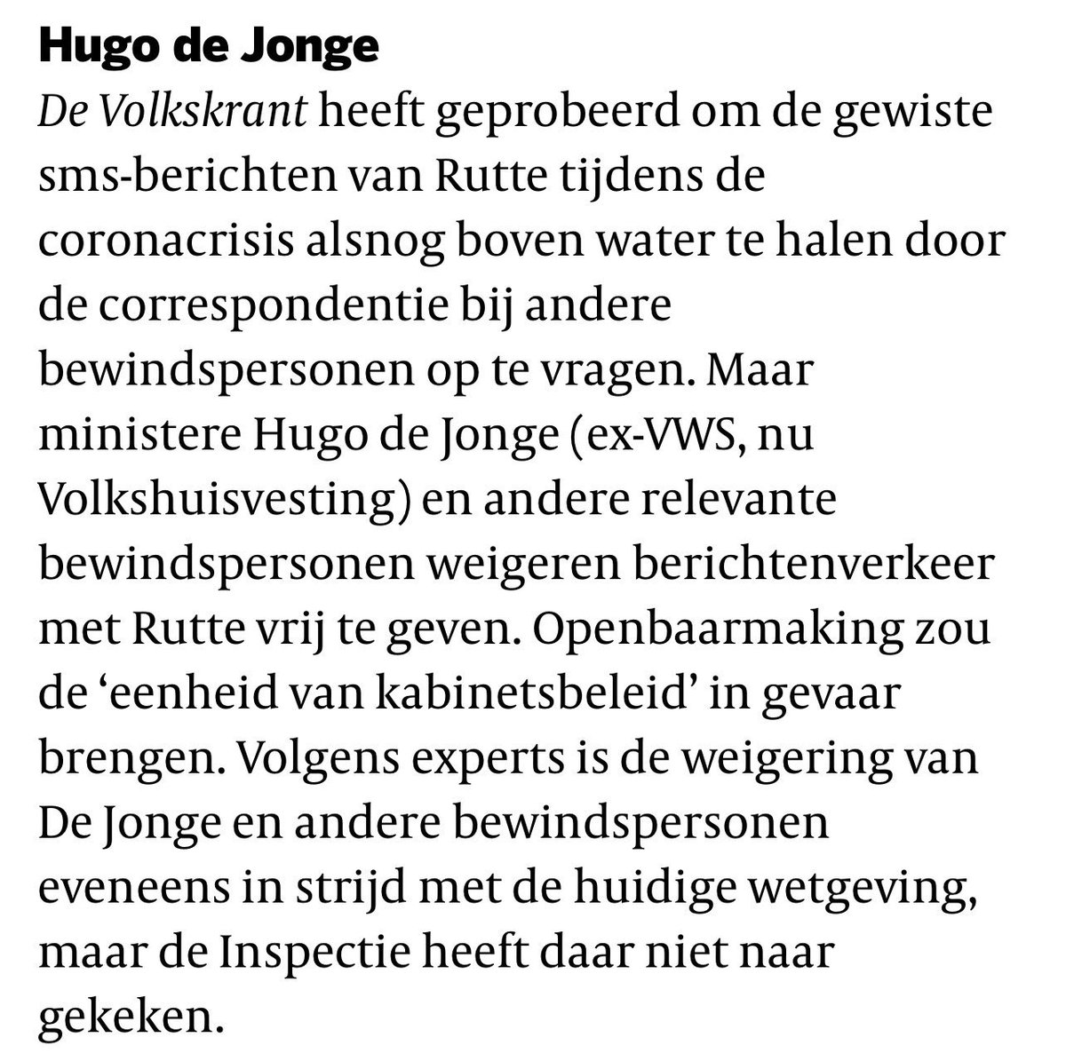 SimoneSays123's tweet photo. Rutte heeft wederom gelogen en HuGO 🥀schoen + ‘relevante’ bewindspersonen WEIGEREN berichtenverkeer met Rutte vrij te geven omdat dit de eenheid van t beleid in gevaar brengt. 

Deze personen werken voor ONS en worden betaald door ONS laten we dit niet vergeten‼️

#Rutte4Exit 👋 https://t.co/5QISQunzJx