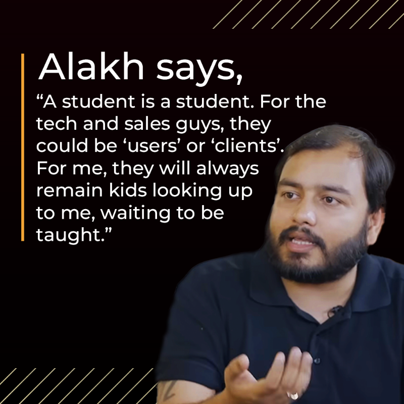 YourStoryCo's tweet photo. .@PhysicswallahAP is the teacher everyone loves. He’s the Robin Hood Pandey of edtech, democratising education by breaking financial &amp; social barriers.

When a ‘big edtech player’ tried to buy him off, he went on YouTube &amp; said, he’s not for sale! Today, he is a unicorn founder.