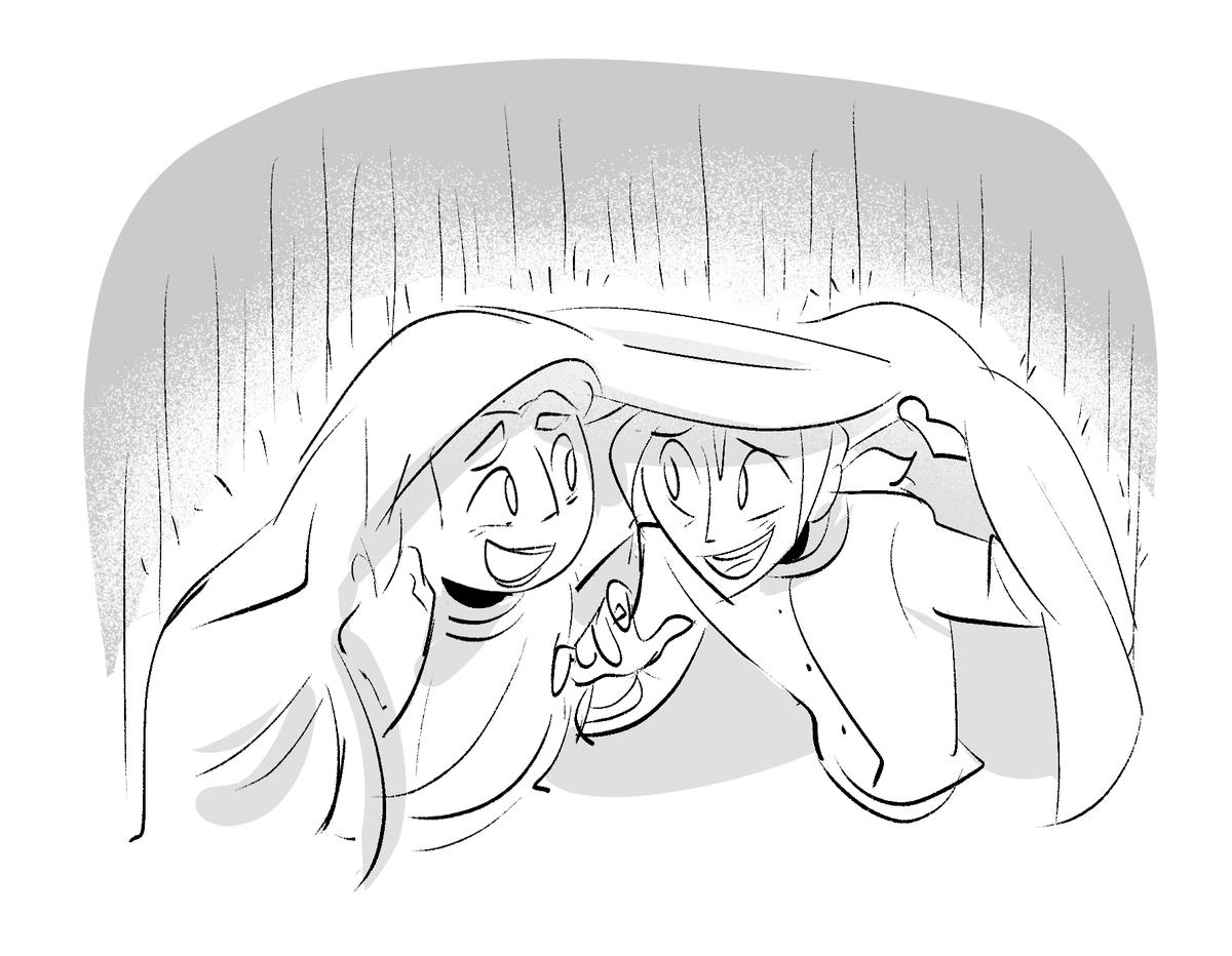 I'm not following any prompt or rhyme or reason. just whatever I feel like old or new. Gonna put stuff from this specific AU in a thread though!!
you know what they say, when it rains, it pours. people change! 