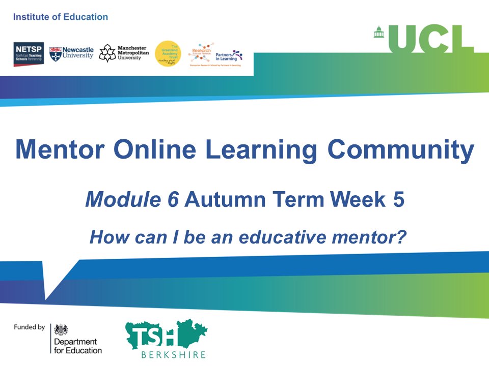 TSHBerkshire's tweet photo. Looking forward to talking all things mentoring with our year 2 ECF mentors later today.  #MentorsMatter #ECF #UCL_ECF https://t.co/q0B3YCcr9J