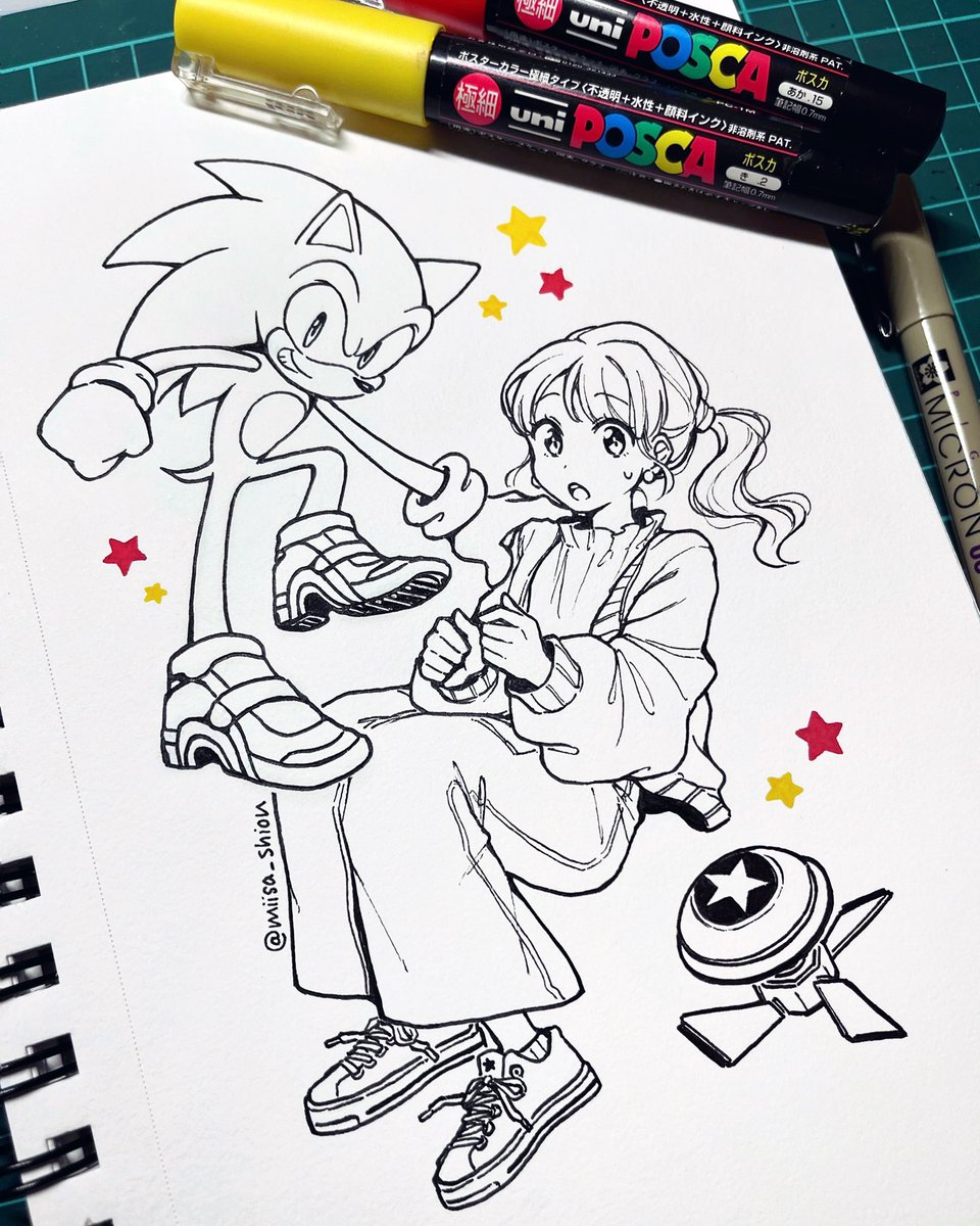 #inktober2022 day 3: SONIC x Soft gal

return of the soap shoes! I had to draw them because they're bringing them back in sonic frontiers as DLC!🌟
#Sonic #SonicTheHedgehog 