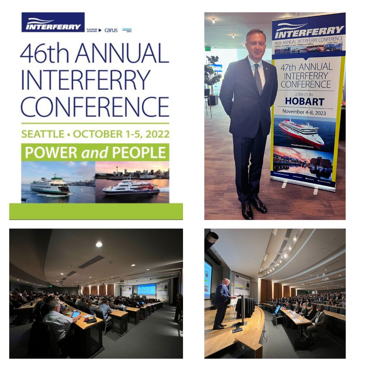Jadrolinija_cro's tweet photo. Otvorena je 46. Konferencija međunarodnog udruženja putničkih brodara "Interferry".
Jadrolinija je ponosna članica udruženja koje broji više od 260 kompanija iz 40 zemalja.
#interferry46 #Interferryconference #powerandpeople
📸 by @InterferryOrg https://t.co/ohCTTNmYt3