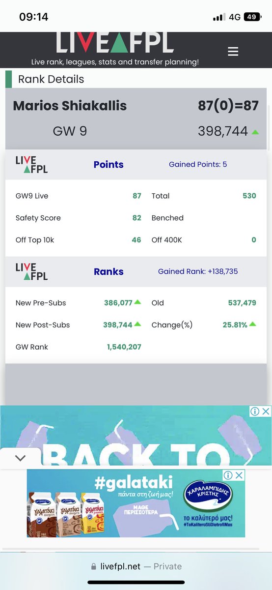 MariosLFC's tweet photo. @dusixucififuf @Bfoday94 @LetsTalk_FPL lol 530 aswell https://t.co/Fhn15wmJj1
