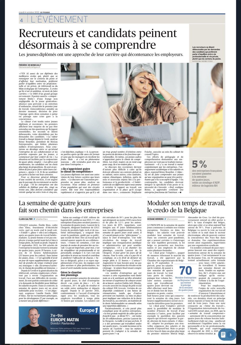 MeARFI's tweet photo. Mon interview  parue ce  jour page 4 du Figaro papier sur la réorganisation des entreprises face au phénomène massif du télétravail en situation post-covid. 
#JDB AVOCATS
#cabinetdaffaires https://t.co/60JA1YQ3uh
