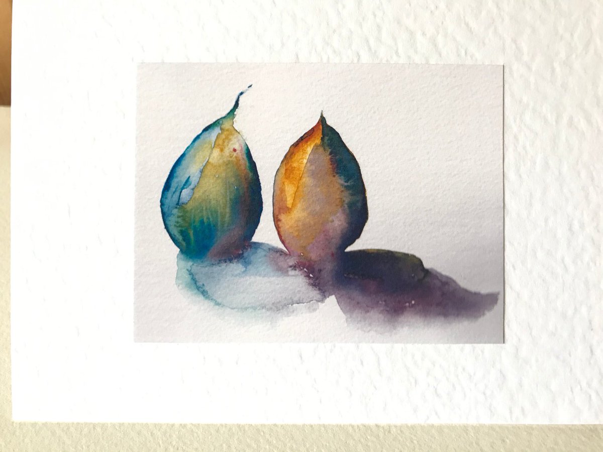 MormorJan's tweet photo. Morning #EarlyBiz who loves Figs? A #Notecardgift is #letterboxfriendly I can gift wrap and send direct to your recipient ๐Handmade Watercolour Still Life Cards Two Figs https://t.co/x4ZfWGXfb1 #TMTinsta #shopindie #MHHSBD โฆ@TheCraftersUKโฉ https://t.co/Q0YlV5a0mz