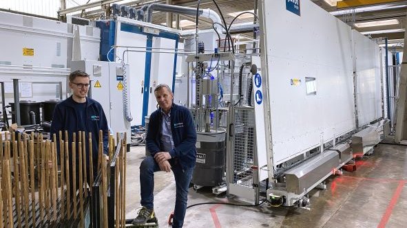 GlastonCorp's tweet photo. The best ideas are born over lunch. Have a look at how Glas Dreisbusch in Germany got the first-ever U-shaped Glaston VARIO TPSยฎ insulating glass manufacturing line: https://t.co/CZBgiTk65E
#glaston #seeingitthrough #insulatingglass #manufacturing #customdesigns https://t.co/VYkRNVtMPU