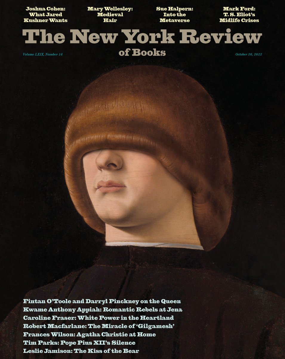 I'm so honored that my work "Hidden Jacometto" is the cover art of the October issue of the "New York Review of books". 
I mean, that's big and I still can hardly believe it. 
Thank you so much
